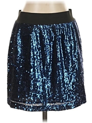 Aqua Formal Skirt (view 1)