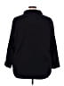 Bill Blass Solid Black Long Sleeve Blouse Size 3X - photo 2