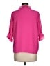 CeCe 100% Polyester Pink 3/4 Sleeve Blouse Size M - photo 2