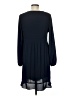 La Fee Maraboutee 100% Polyester Solid Blue Casual Dress Size EU 40 / US 10 - photo 2