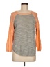 J.Crew Factory Store Color Block Orange Pullover Sweater Size M - photo 1