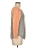 J.Crew Factory Store Color Block Orange Pullover Sweater Size M - photo 4