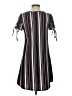 Wilde Stripes Gray Black Casual Dress Size S - photo 2