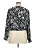 Counterparts 100% Polyester Black Long Sleeve Blouse Size XL - photo 2