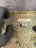 Ecote Metallic Gold Long Sleeve Blouse Size S - photo 7