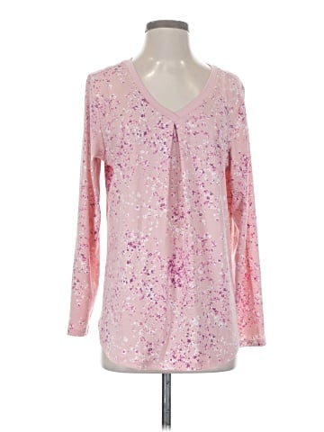 Carole Hochman Long Sleeve Henley (view 1)