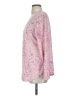 Carole Hochman Pink Long Sleeve Henley Size S - photo 5