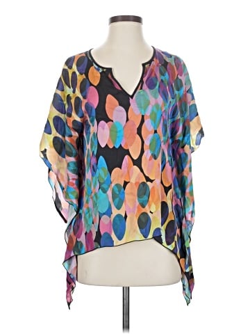 Trina Turk Short Sleeve Blouse (view 1)