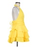 NBD 100% Polyester Yellow Cocktail Dress Size M - photo 4