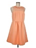 Esley Solid Orange Pink Casual Dress Size M (estimated) - photo 1