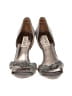 Badgley Mischka Metallic Silver Heels Size 7 1/2 - photo 2