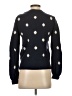 J.Crew Polka Dots Blue Pullover Sweater Size S - photo 2
