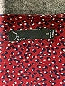 Noir Print Burgundy Long Sleeve Blouse Size S - photo 7