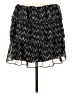 Gap 100% Polyester Chevron-herringbone Black Casual Skirt Size L - photo 2