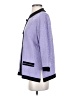misook 100% Acrylic Purple Cardigan Size S - photo 5