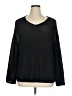 Unbranded 100% Polyester Black Long Sleeve Top Size XL - photo 1