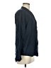 Unbranded Solid Blue Long Sleeve Button-Down Shirt Size M - photo 4