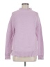 Forte 100% Cotton Solid Purple Turtleneck Sweater Size M - photo 1