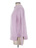 Forte 100% Cotton Solid Purple Turtleneck Sweater Size M - photo 5