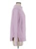 Forte 100% Cotton Solid Purple Turtleneck Sweater Size M - photo 4