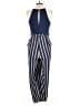 Speechless Stripes Blue Jumpsuit Size XL - photo 2