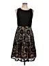 Karin Stevens Black Cocktail Dress Size 10 - photo 1