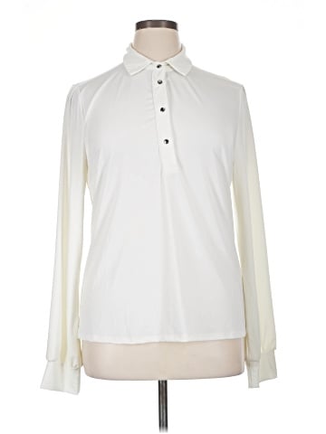 Badgley Mischka Long Sleeve Blouse (view 1)