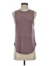 Glyder Purple Sleeveless T-Shirt Size XS - photo 1