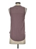 Glyder Purple Sleeveless T-Shirt Size XS - photo 2