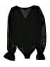 Fashion Nova Black Long Sleeve Blouse Size L - photo 2