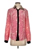 Trina Turk Paisley Pink Long Sleeve Blouse Size P (estimated, petite) - photo 1