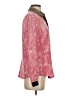 Trina Turk Paisley Pink Long Sleeve Blouse Size P (estimated, petite) - photo 4
