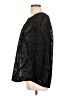 Signature Studio 100% Polyester Black 3/4 Sleeve Blouse Size L - photo 5