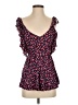 Lux 100% Rayon Black Sleeveless Top Size XS - photo 1