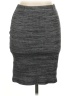 Assorted Brands Solid Gray Casual Skirt Size L - photo 1