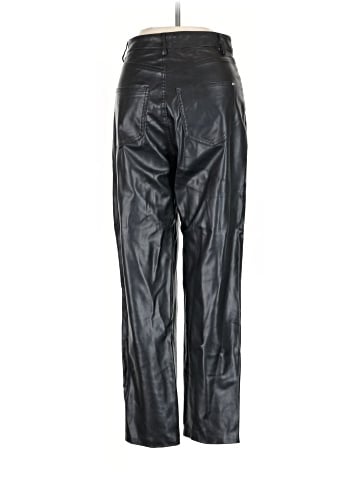 Zara Faux Leather Pants (view 2)