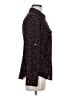 MICHAEL Michael Kors 100% Polyester Floral Black Long Sleeve Blouse Size M - photo 4