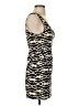 I.ner Graphic Black Ivory Casual Dress Size S - photo 4