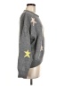 Lush Stars Gray Pullover Sweater Size M - photo 4