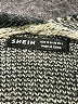 Shein Plaid Gray Cardigan Size M - photo 7