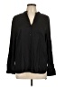 Atmosphere 100% Viscose Black Long Sleeve Blouse Size 12 - photo 1