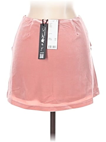 Zemeta Faux Leather Skirt (view 2)
