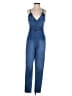 Bebe Blue Jumpsuit Size 2 - photo 1
