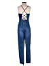 Bebe Blue Jumpsuit Size 2 - photo 2