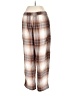 American Eagle Outfitters Plaid Brown Casual Pants Size S - photo 2