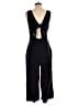 Who What Wear Solid Black Jumpsuit Size S - photo 2