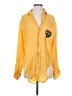 Zara Collection Color Block Yellow Long Sleeve Button-Down Shirt Size S - photo 1