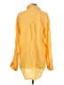Zara Collection Color Block Yellow Long Sleeve Button-Down Shirt Size S - photo 2