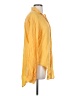 Zara Collection Color Block Yellow Long Sleeve Button-Down Shirt Size S - photo 4