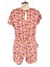 Céline by Champion 100% Rayon Floral Pink Romper Size 1X - photo 2